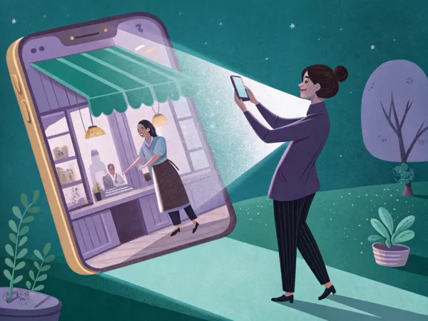 A founder photographs their business on a phone — a balance sheet is a snapshot of what a company owns and owes.